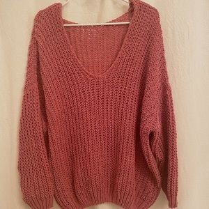 Pink Lily Sweater